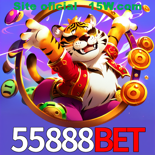 Imagem promocional da 55888Bet mostrando a plataforma e suas vantagens